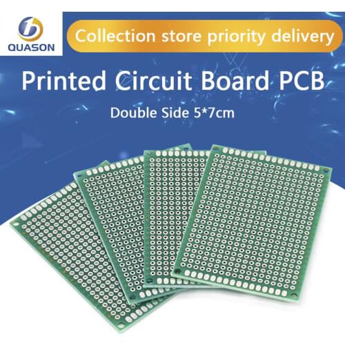 5*7 PCB 5x7 PCB 5cm 7cm Double Side Prototype PCB diy Universal Printed Circuit Board