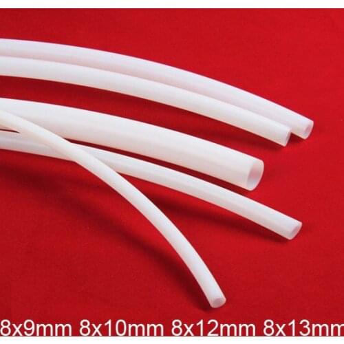 8x9mm 8x10mm 8x12mm 8x13mm 8mm Ptfe tube ptfe F4 hose polytetrafluoroethylene tubing acid base Oil resistant corrosion pipe 3d