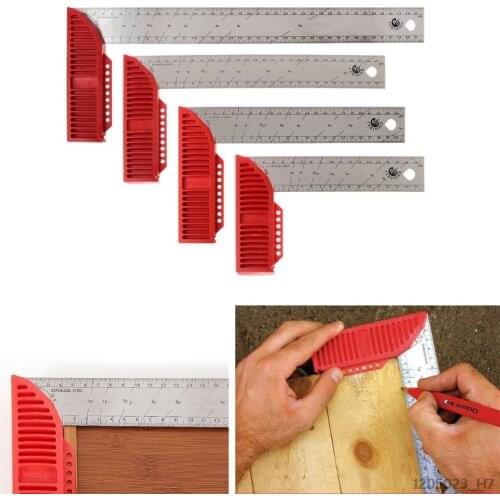 90 Degree Construction Carpenter Ruler L Shape Angle Square Ruler Woodworking Tools