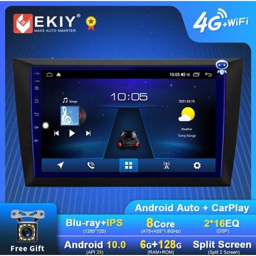 EKIY Android Car Radio For Volkswagen VW Golf 6 2008-2016 Navigation GPS 1280*720 DSP Carplay Multimedia Player Auto Stereo DVD