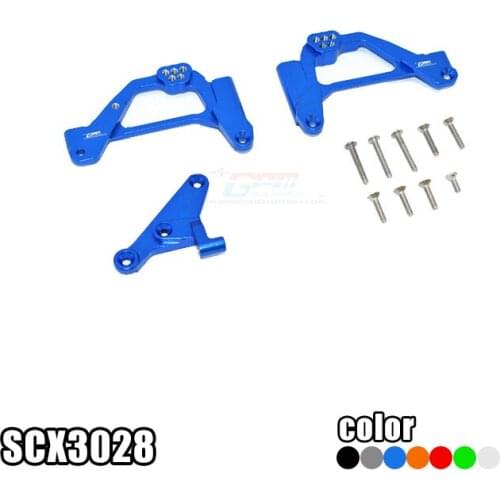 Axial Axi03007 Scx10 III Jeep Aluminum Alloy Porous Position Front Suspension Fixed Code-3 Pieces 1 Set