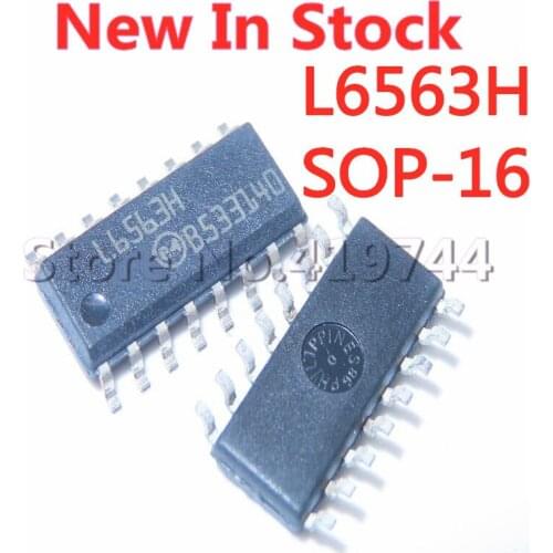 5PCS/LOT L6563HTR L6563H SOP-16 SMD LCD power chip In Stock NEW original IC