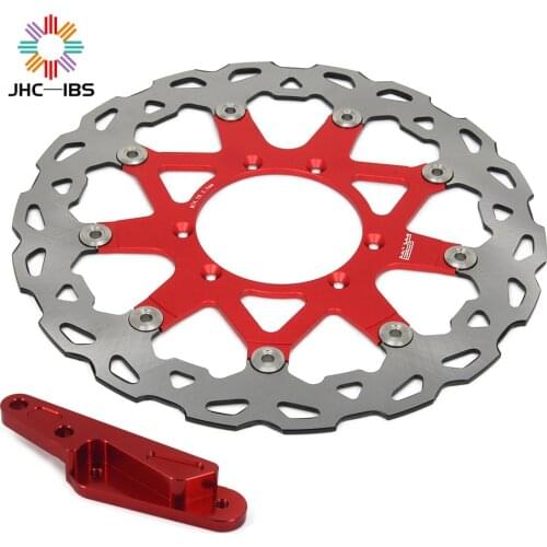 CNC 320MM Front Floating Brake Disc Bracket Adaptor Set For HONDA CR125E CR250E CR125R CR250R CRF250X CRF250R CRF450R CRF450X