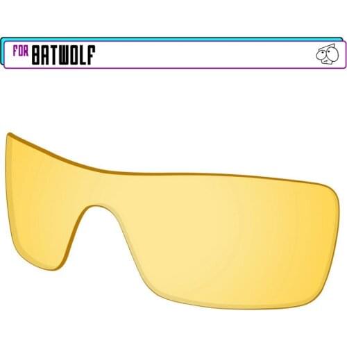 EZReplace Replacement Lenses for - Oakley Batwolf Sunglasses - Night Vision
