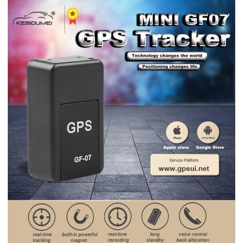 GF07 GPS Magnetic GPS Tracker For Motorcycle Para Carro Car Child Trackers Locator Systems Mini Bike GPRS Tracker