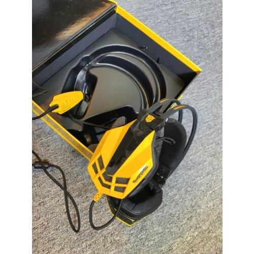 Somic Transformers bumblebee gaming headphone TB-75 intelligent vibration 7.1 Channel USB wired Professional esport game headset