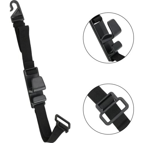 LEEPEE Car Headrest Hanger Car Seat Back Hooks Grocery Bag Hanger Holder Adjustable Universal 1 Pcs Auto Fastener Clip