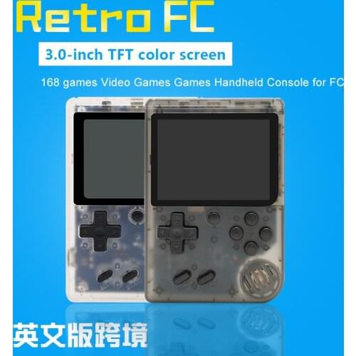 Mini 2 Handheld Game Console Emulator built-in 168 games