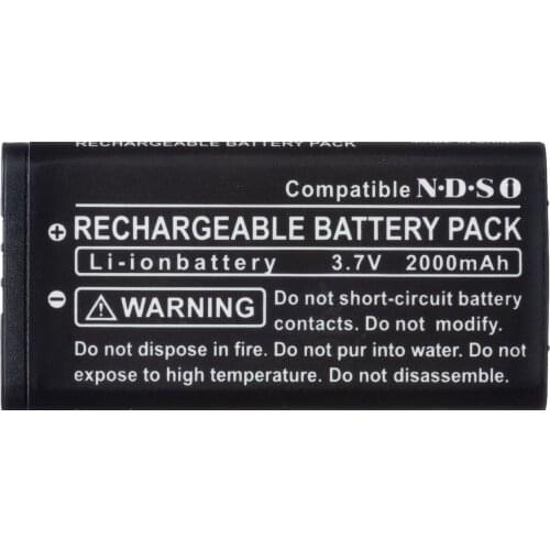 2000mAh Rechargeable Lithium-ion Battery + Tool Pack Kit for Nintendo DSi NDSi NEW