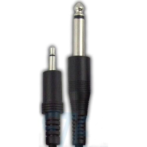 Nickel plating 6.3 6.35 6.5 to 3.5 or 3.5 to 6.35 mono Audio cable Signal lines Audio and video signal transmission line
