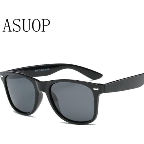 2020 New Fashion Square Ladies Sunglasses High-end Brand Design Classic Mens Glasses UV400 Yellow Night Vision Glasses