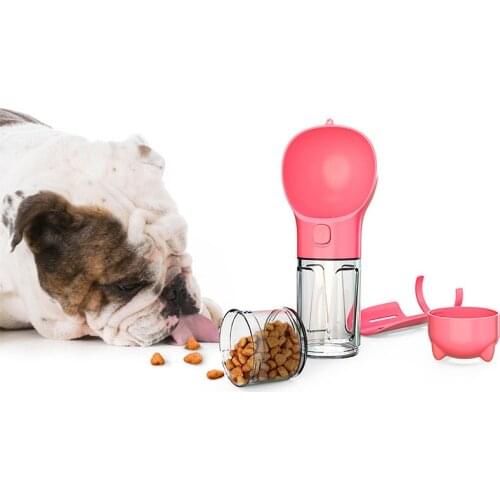 Pet feeders and drinkers Portable dog drinker bowl For Large Dogs Puppy Cat Drinking Outdoor pet water bottle Feeder Accessories