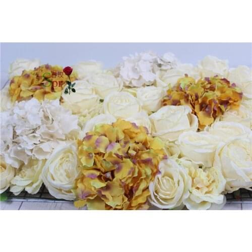 SPR Free Shipping magic 3D artificial flower wall wedding backdrop flower row and arch decorative florer wall