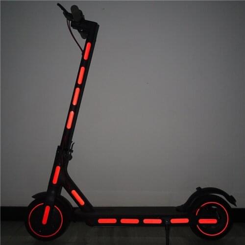 Electric Scooter Eflective Sticker for Xiaomi M365 1S Pro2 Body Reflective Sticker Warning Reflector For Ninebot ES2 Max G30