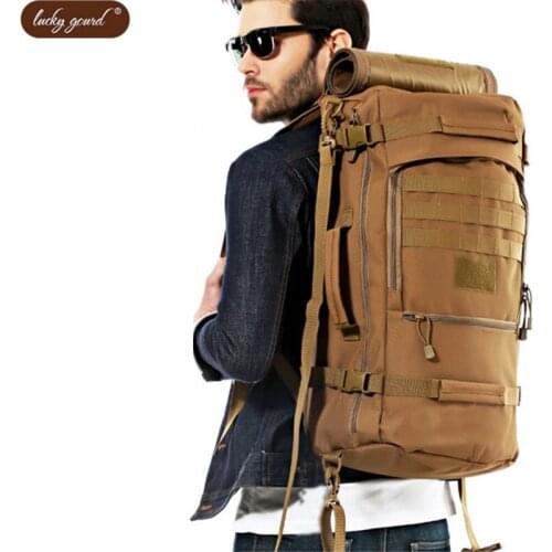 60 l waterproof nylon bag backpack Men military Business Large Capacity travel best backpack casual Women Shoulder Bags
