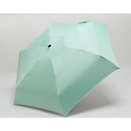 Umbrella Mini Umbrellas Parasol Womens Creative Multicolor 5 Fold Household Daily Necessities Accessories Pocket Bumbershoot