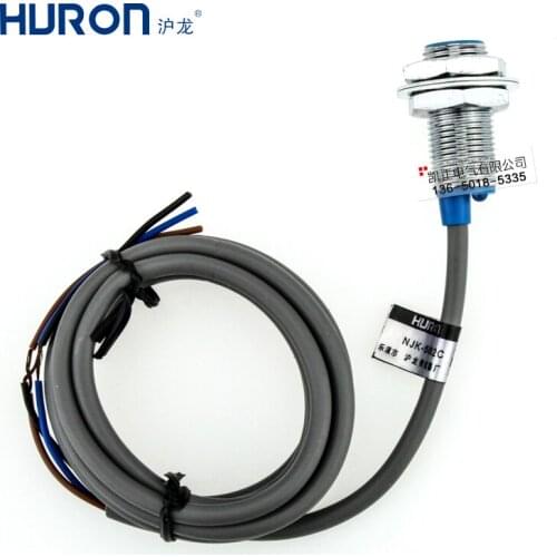 10 Pieces Hall sensor proximity switch NJK-5002C NPN three-wire normally open sending magnet