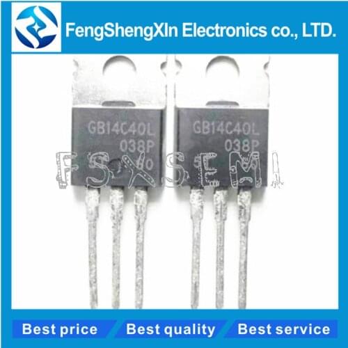10pcs/lot GB14C40L TO-220 IGBT with on-chip Gate-Emitter and Gate-Collector clamps
