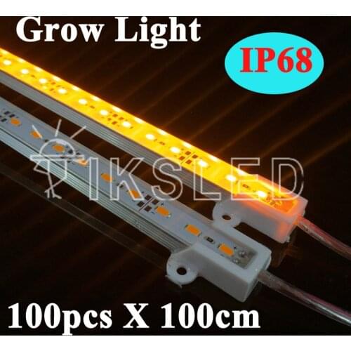 100pcs 5730 full spectrum led grow rigidFull Specture Led Plant Grow Lamps LED Grow Light Garden Flowering Hydroponics System