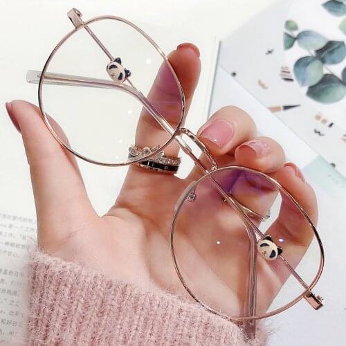 2021 Trends Office Anti Blue Light Oversized Glasses Computer Women Blue Blocking Gaming Big Size Eyeglasses Bear Shape Glasses