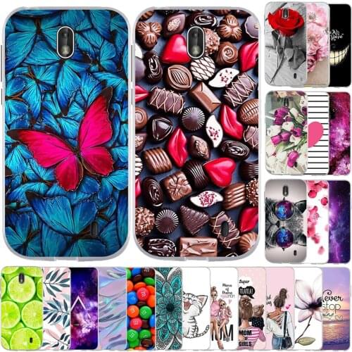 Case for Nokia 1 Case Silicone Soft TPU Painting Cartoon Cute Back Cover for Nokia 1 Cover Phone Case Coque Funda Capa Bumper