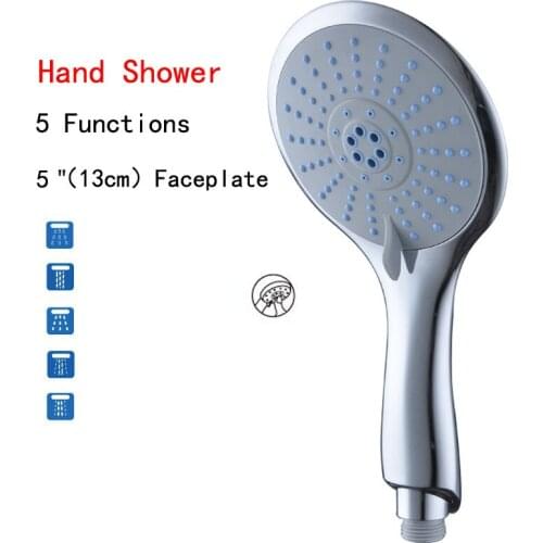 Shower hot new ABS plastic electroplating oxygen pressurization water-saving shower heads suit manufacturers selling