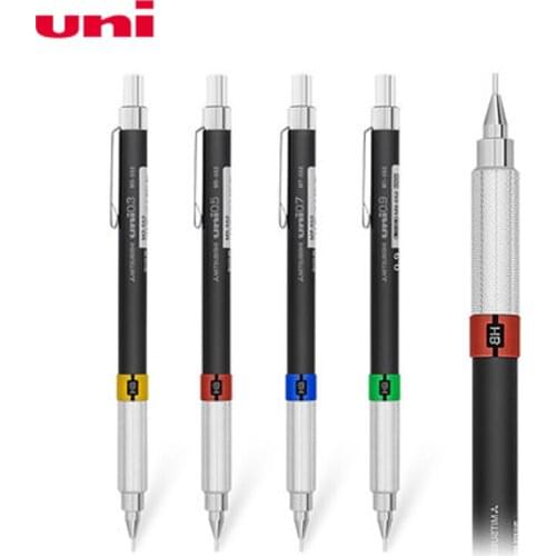 UNI mechanical pencil M3-552/M5-552/M7-552 0.3/0.5/0.7 low center of gravity professional drawing design student pencil