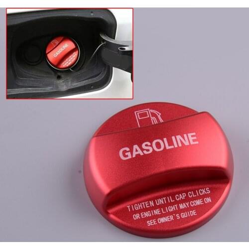 Red Aluminum Alloy Car Gasoline Gas Fuel Tank Cap Cover Trim Fit For BMW F10 F15 F16 F25 F26 F30 F34 F35 F48 G30