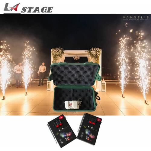 Fireworks machine pyrotechnic 4 channels 4 cues remote control fireworks firing system for event supply