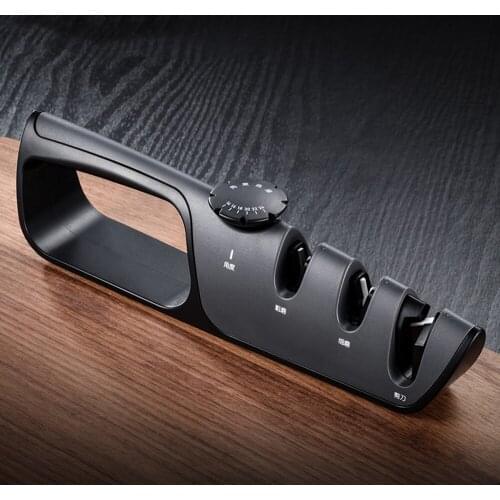 Multifunction Knife Sharpener Angle Adjustable Kitchen Sharpener Professional Sharpening Stone Grinder Kitchen Sharpening Tools