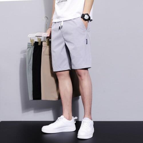 2021 Summer New Shorts Men Casual Beach Shorts Homme Quality Bottoms Elastic Waist Fashion Brand Boardshorts Plus Size 28-38
