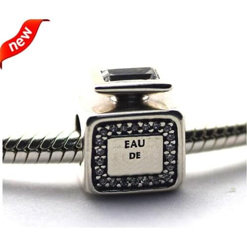 Fits Pandora Bracelet Signature Scent Charms Original 925 Sterling Silver Jewelry Beads for Women DIY Making kralen berloques
