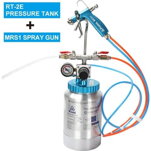Mould Release Spray Gun System Sprayer With RT-2E 2 Liter Tank Pneumatic Tool Hand Manual Sprayer With Hose