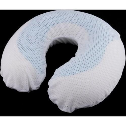 Comfort Travel Memory Foam Gel Cool Pillow Neck Shoulder Support Headrest TV Reading Car Sleep Nursing Cushion