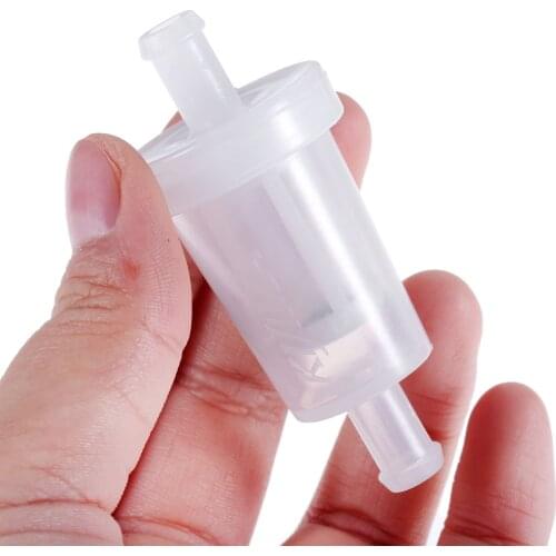 Universal Motorcycle Gasoline Gas Fuel Gasoline Oil Filter For Scooter Motorcycle Moped Scooter Dirt Bike ATV Fuel Filter 9mm