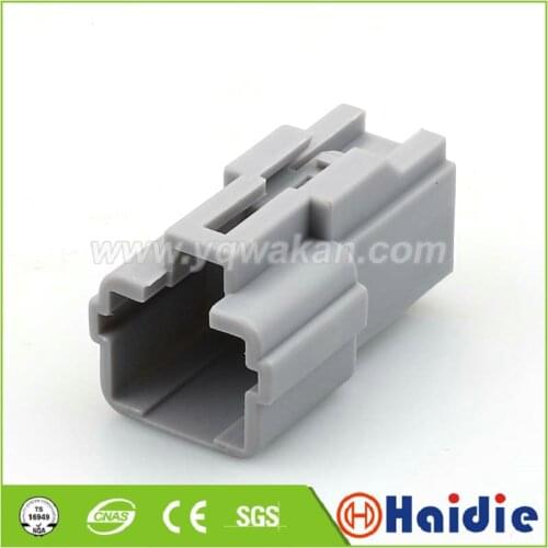 2sets 6pin auto wiring harness plug cable electric plug connector