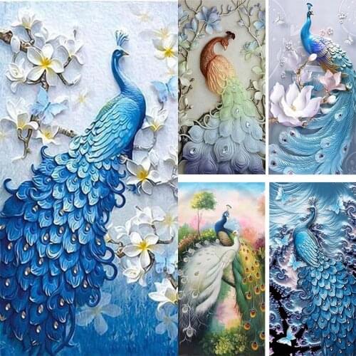 5d diamond painting full set animal peacock 5d diamond embroidery sale peacock 5d diamond mosaic sale home decor wall sticker