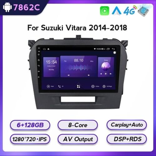 For Suzuki Vitara Android 2014 2015 2016 2017 2018 Car Radio Multimedia Video Player Navigation Gps car android no dvd 2din