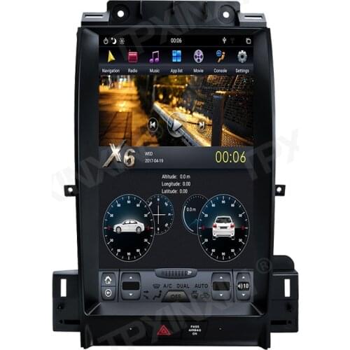 4+128 For Ford Taurus 2010-2018 Tesla Radio Screen Car GPS Navigatio Auto Multimedia Player Radio Tape Recorder Headunit Carplay