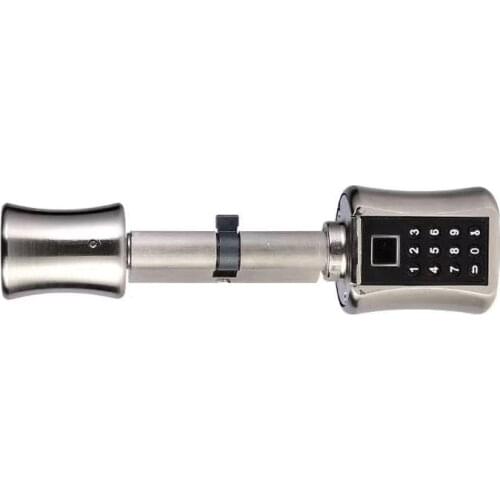 Bluetooh Smart Cylinder Lock Keyless Electronic Door Lock APP Wifi Lock Digital Code RFID Card Lock for Home Apartment Airbnb