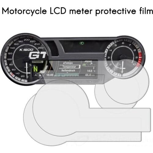 For-BMW K1600GTL K1600 K 17-20 Motorcycle Instrument Screen Protector Film Waterproof Scratch-Resistant Protective Film