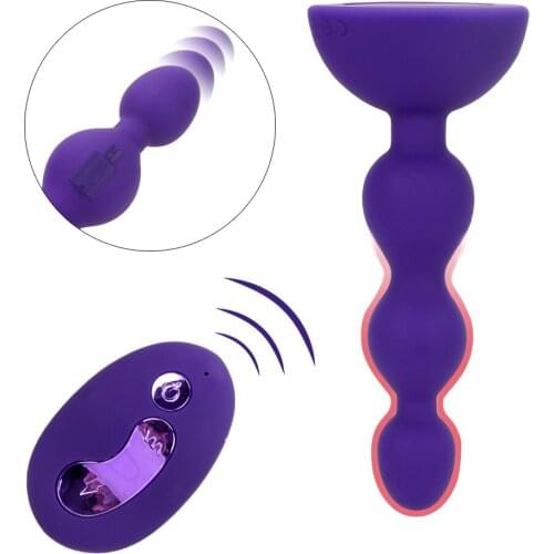 Sex Toys For Women G-spot Massager Prostate Massager Adult Products Vibrating Anal Beads Plug 10 Speed Anal Vibrator