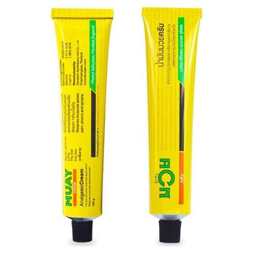 Thailand MUAY Analgesic Cream Oil Champion Ointment Cream Massage Fitness Exercise Muscle Sore Cream