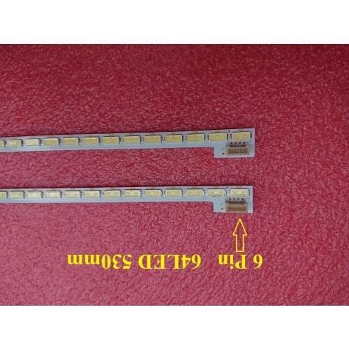 New 10 PCS/lot 64LED 53CM LED strip for LG Innotek 42Inch 7030PKG 64EA 74.42T23.001 AUO TOSIBIA AU T420HVN01.1 T420HW06 T420HW04