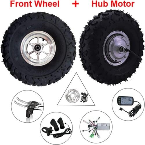 Electric Bicycle Motor Wheel 14.5 inch 14.5'' 24V 48V 350w 800w BLDC Gearless bicicleta electrica Electric Conversion Kit