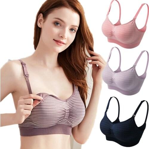 New Maternity Bra Pregnancy Clothes Breastfeeding Underwear Pure Cotton Sterile Bras for Nursing Allaitement lactancia