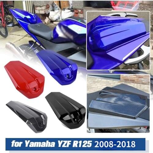 Hot Motorcycle ABS Rear Tail Pillion Passenger Hard Seat Cover Cowl Fairing Set for 2015 2016 Yamaha YZF-R125 YZFR125 YZF R125