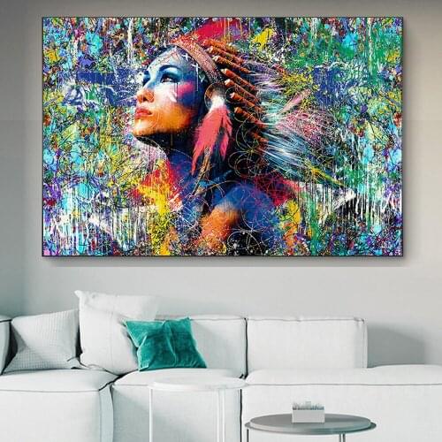 Graffiti Fashion Wall Art Sexy Lovely Woman Posters Print Canvas Painting Nordic Living Room Corridor Aesthetics Decor Pictures