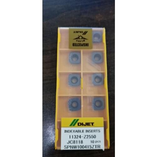 SPNW100415ZTR JC8118 100% DIJET Original carbide insert with the best quality 10pcs/lot free shipping