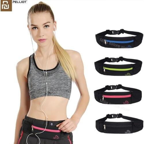 Youpin PELLIOT Sports Invisible Pockets Practical multi-warehouse Headphone hole Multi-function Phone Bag Waist Bag H30